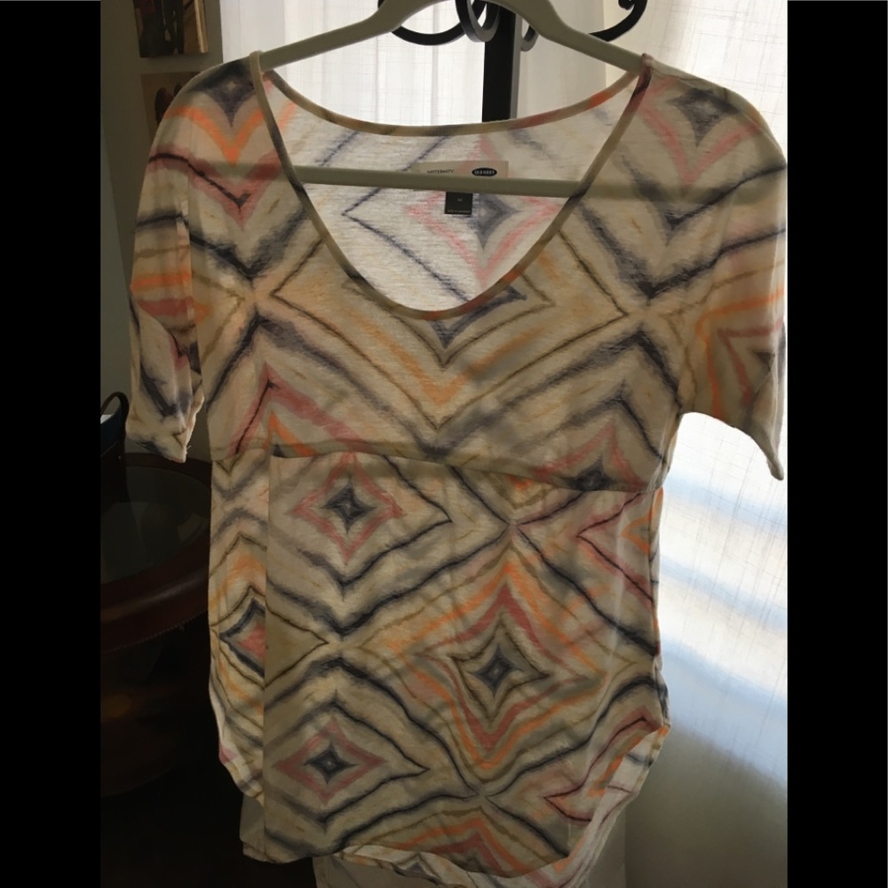 Empire waist maternity top